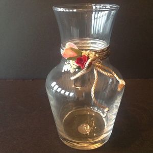 - Vase by ARDE' StilArte in Crystal and .925 Silver with COA New in Box